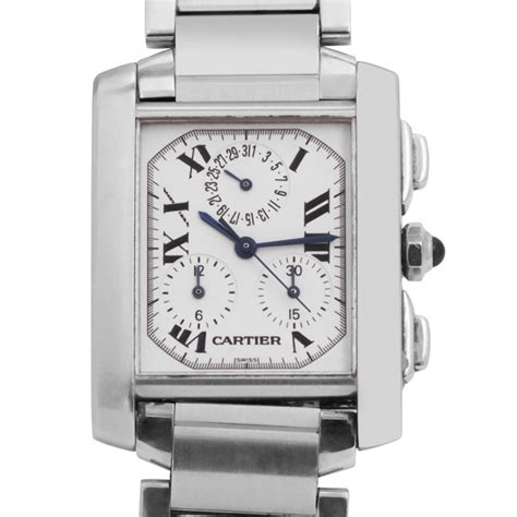 Luxury Cartier Tank Française Chrono 2303 Watches index